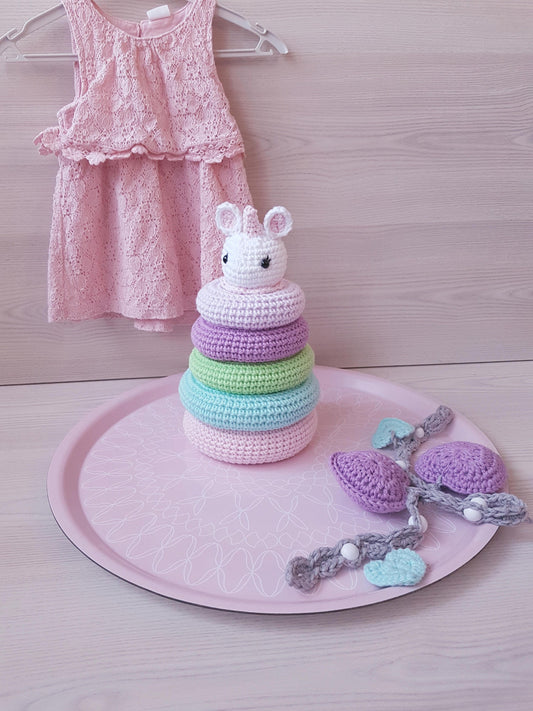 Baby Stacking Toy Crochet Pattern PDF
