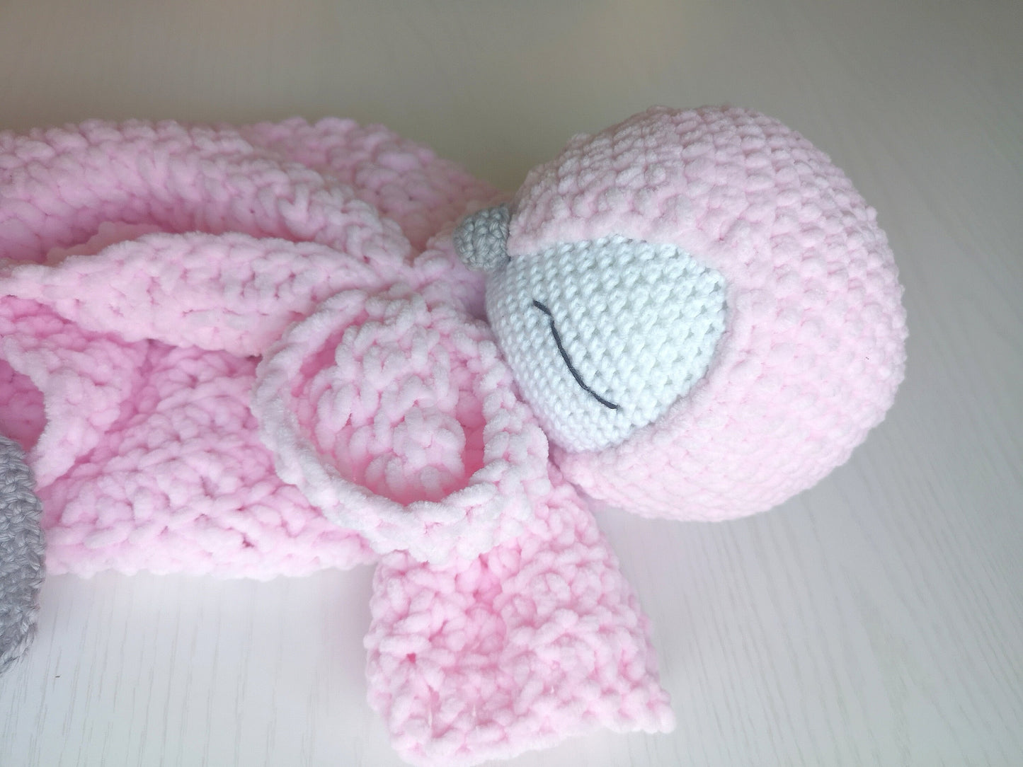 Penguin Baby Lovey Crochet Pattern PDF