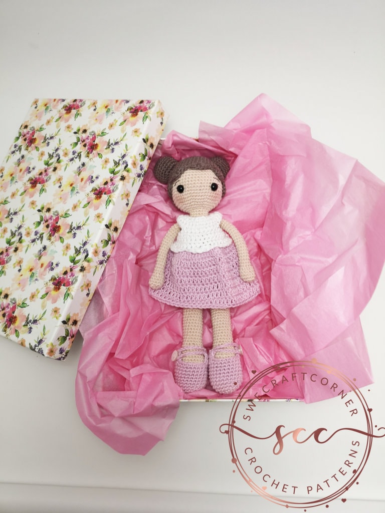 Rosie Amigurumi Crochet Doll Pattern PDF