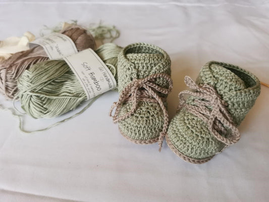 Baby Shoes Crochet Pattern PDF