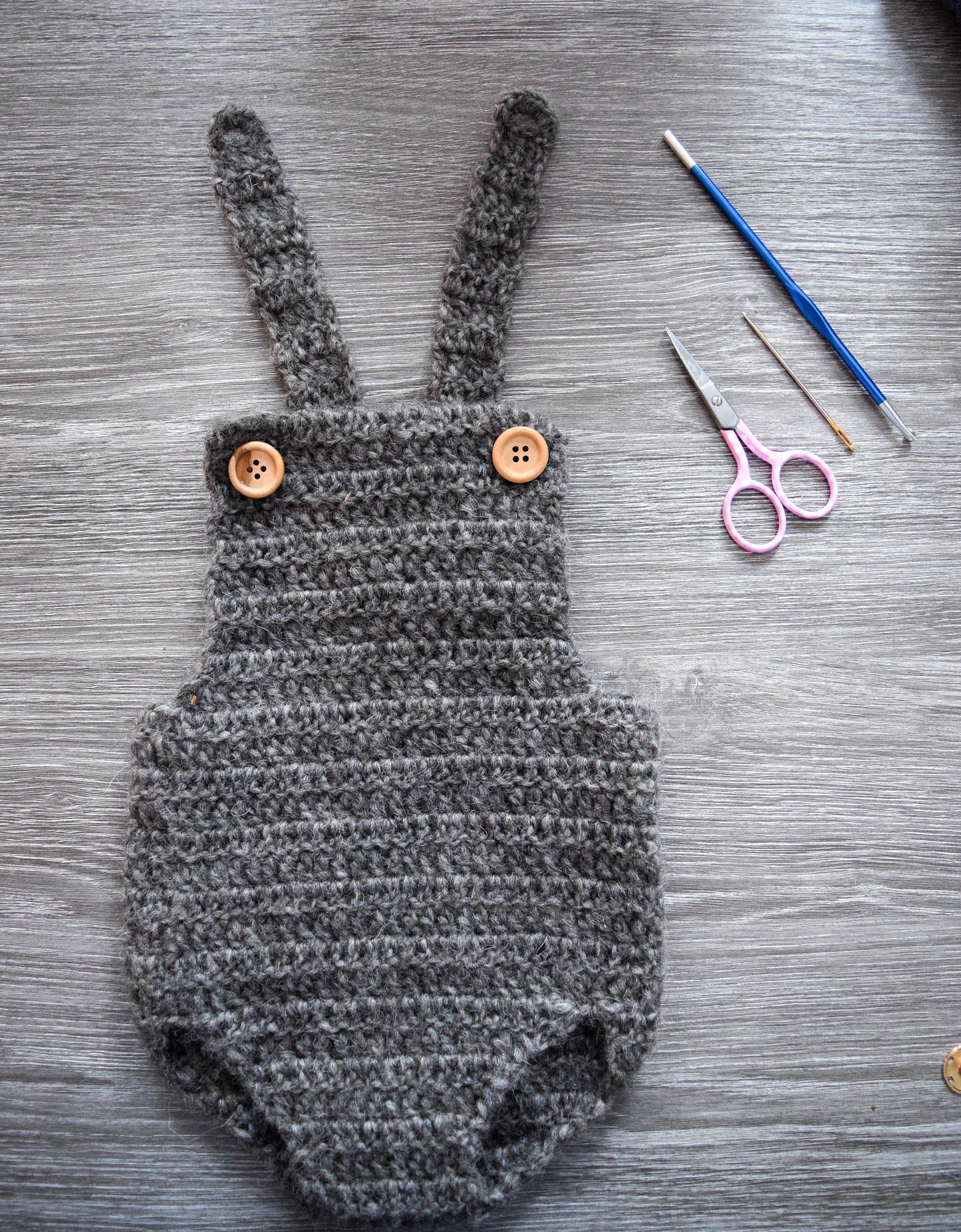 Baby Romper Crochet Pattern PDF