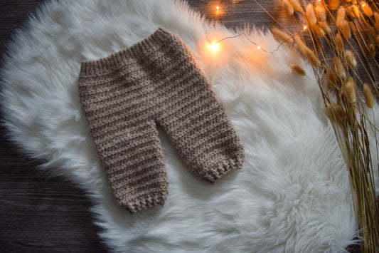Baby Pullover Pants Crochet Pattern PDF