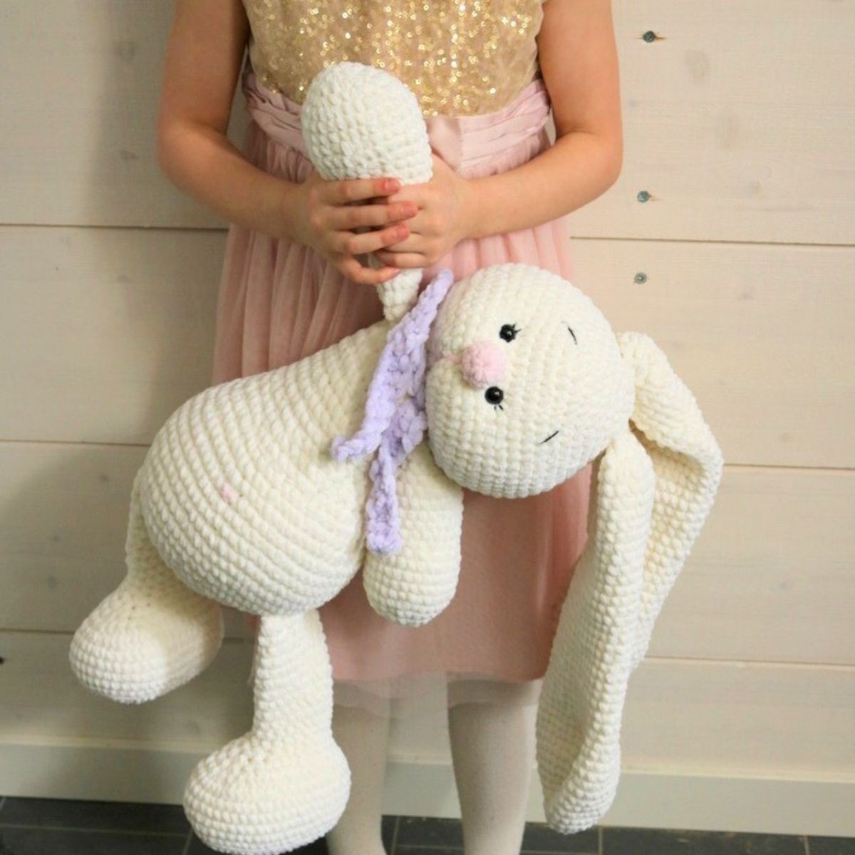 Big Eared Bunny Crochet Pattern PDF