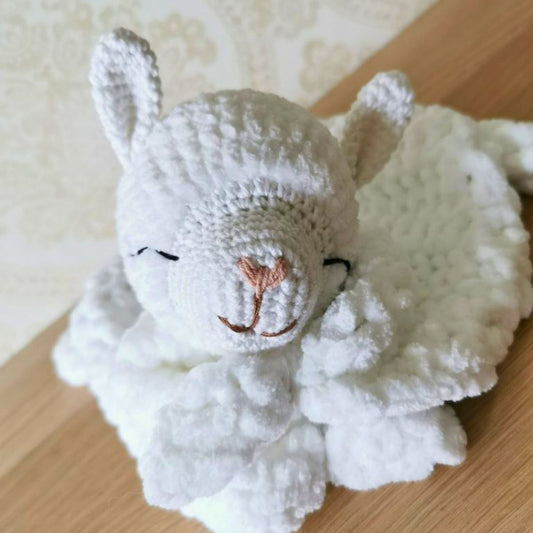 No Drama Baby Llama Lovey Crochet Pattern PDF
