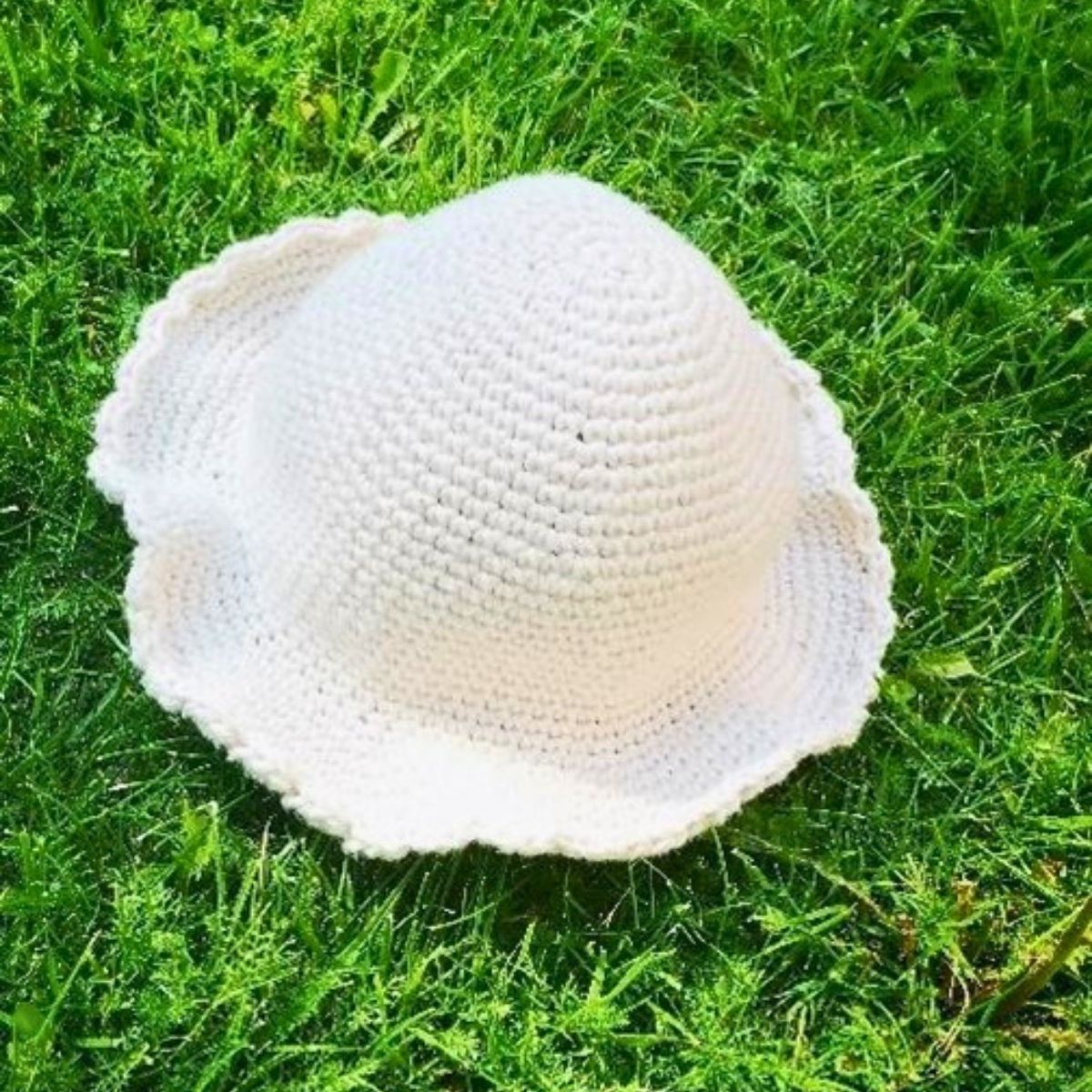 Kids Sunhat Crochet Pattern PDF