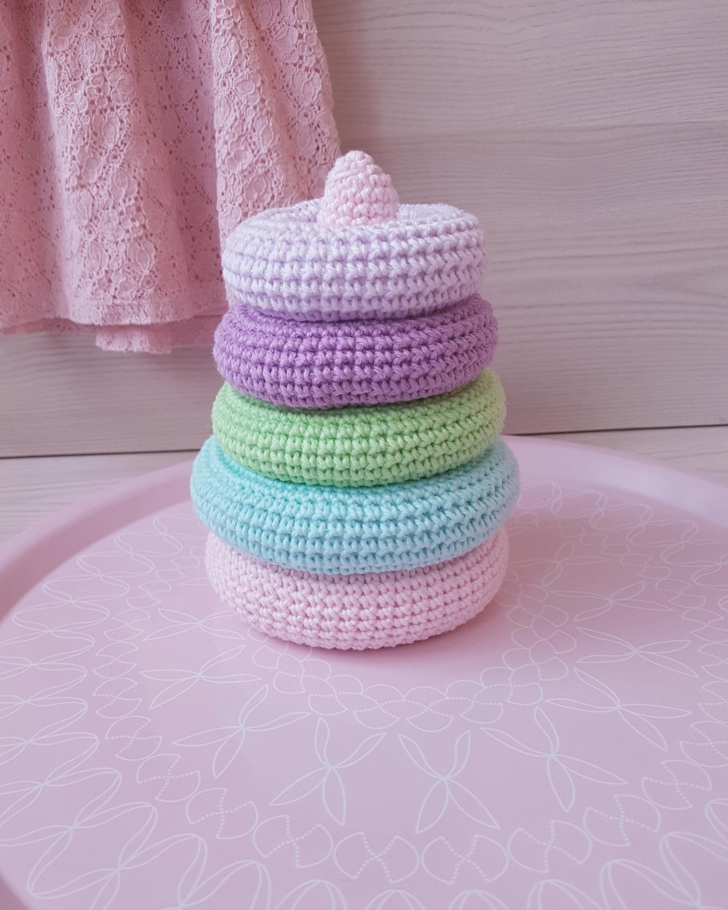 Baby Stacking Toy Crochet Pattern PDF