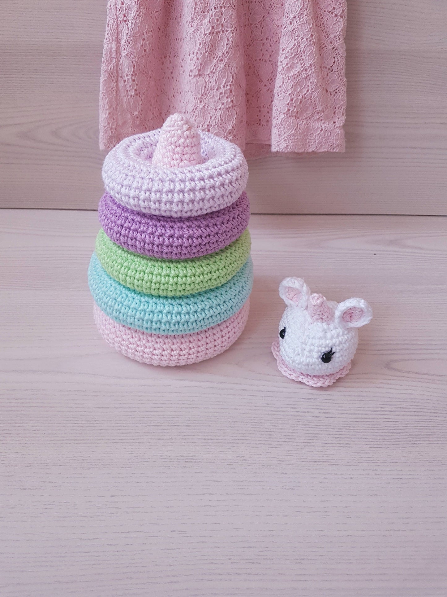 Baby Stacking Toy Crochet Pattern PDF