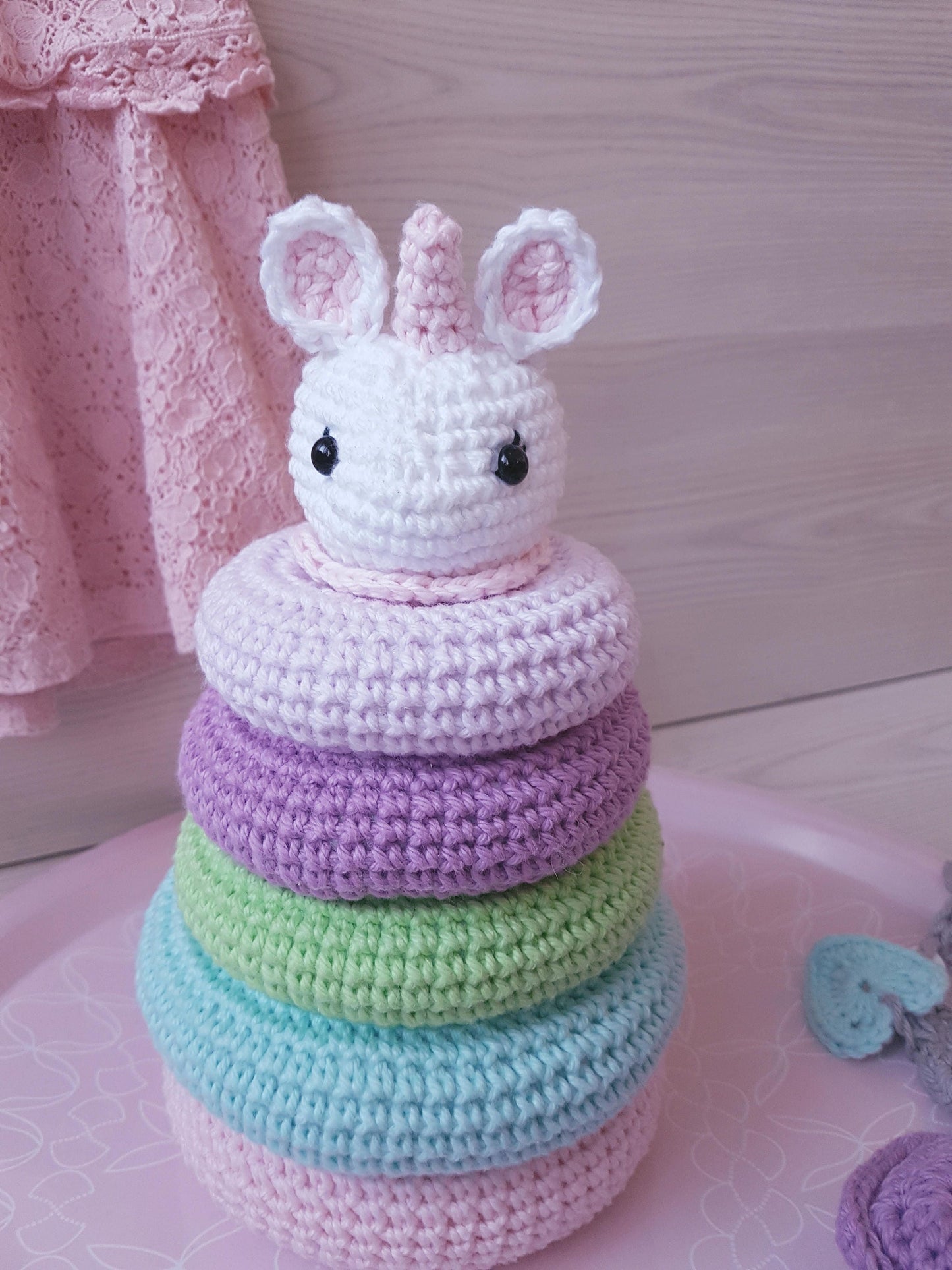 Baby Stacking Toy Crochet Pattern PDF