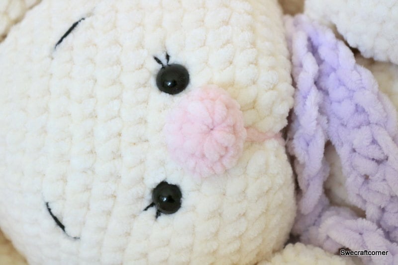 Big Eared Bunny Crochet Pattern PDF
