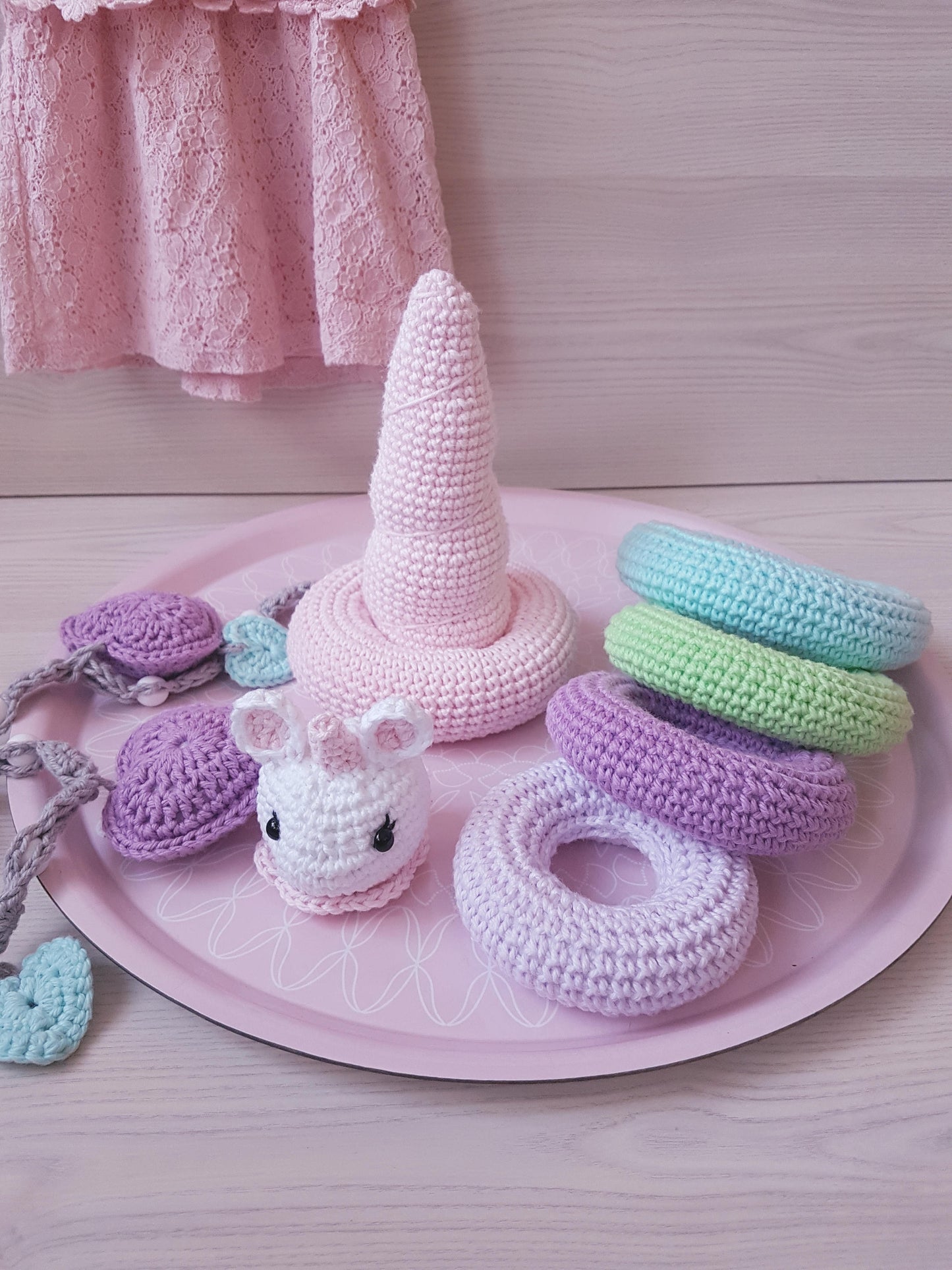 Baby Stacking Toy Crochet Pattern PDF