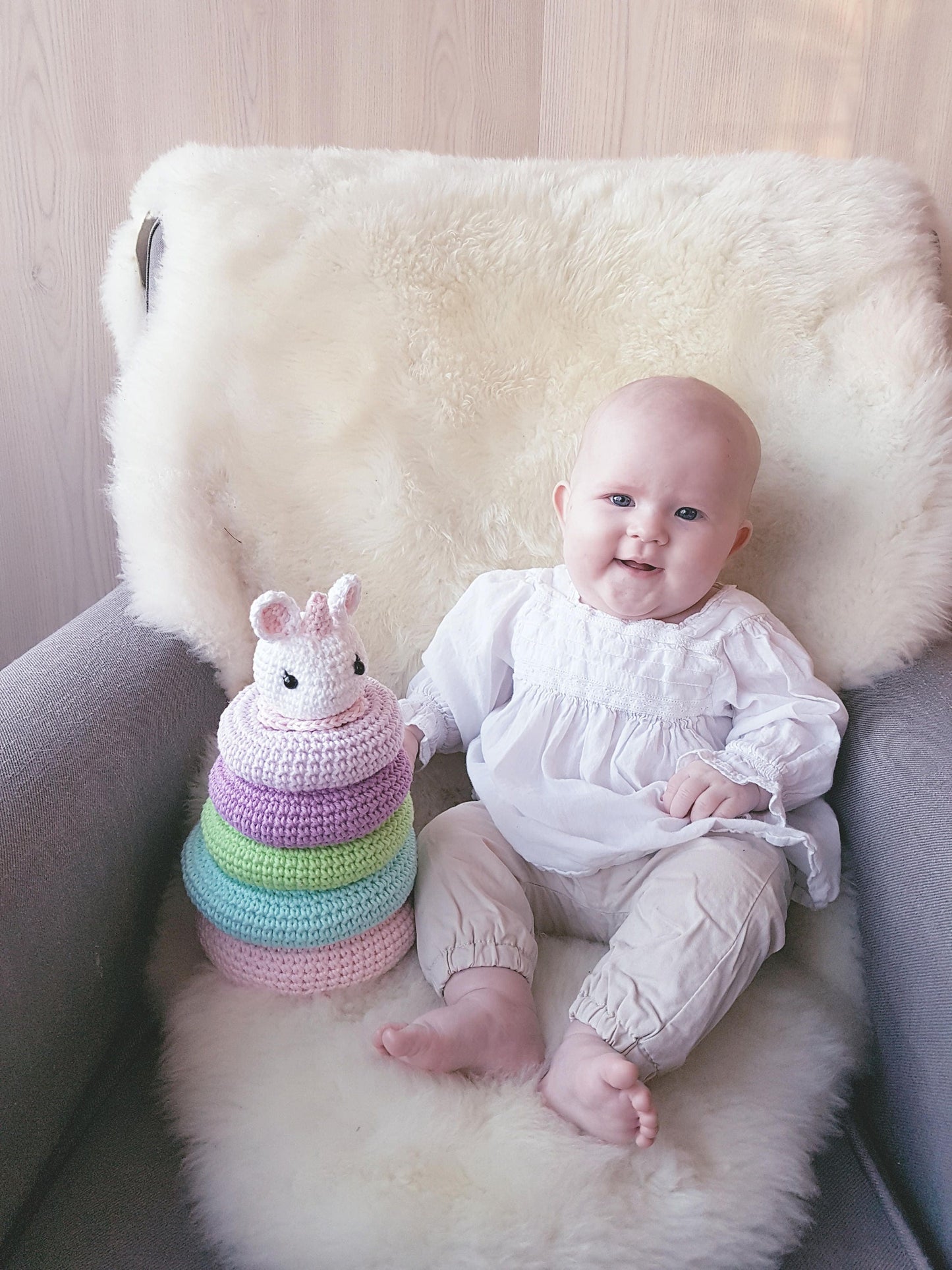 Baby Stacking Toy Crochet Pattern PDF