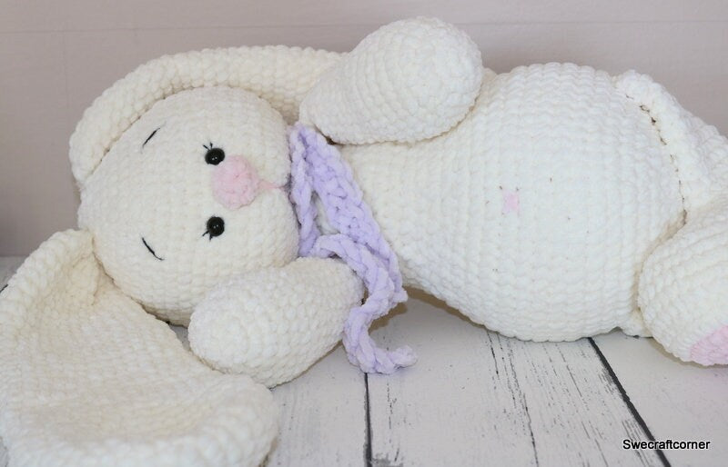 Big Eared Bunny Crochet Pattern PDF