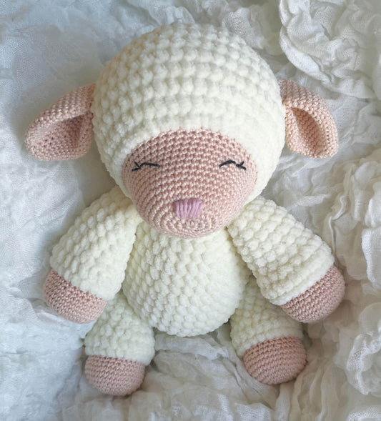 Stuffed Lamb Crochet Pattern PDF