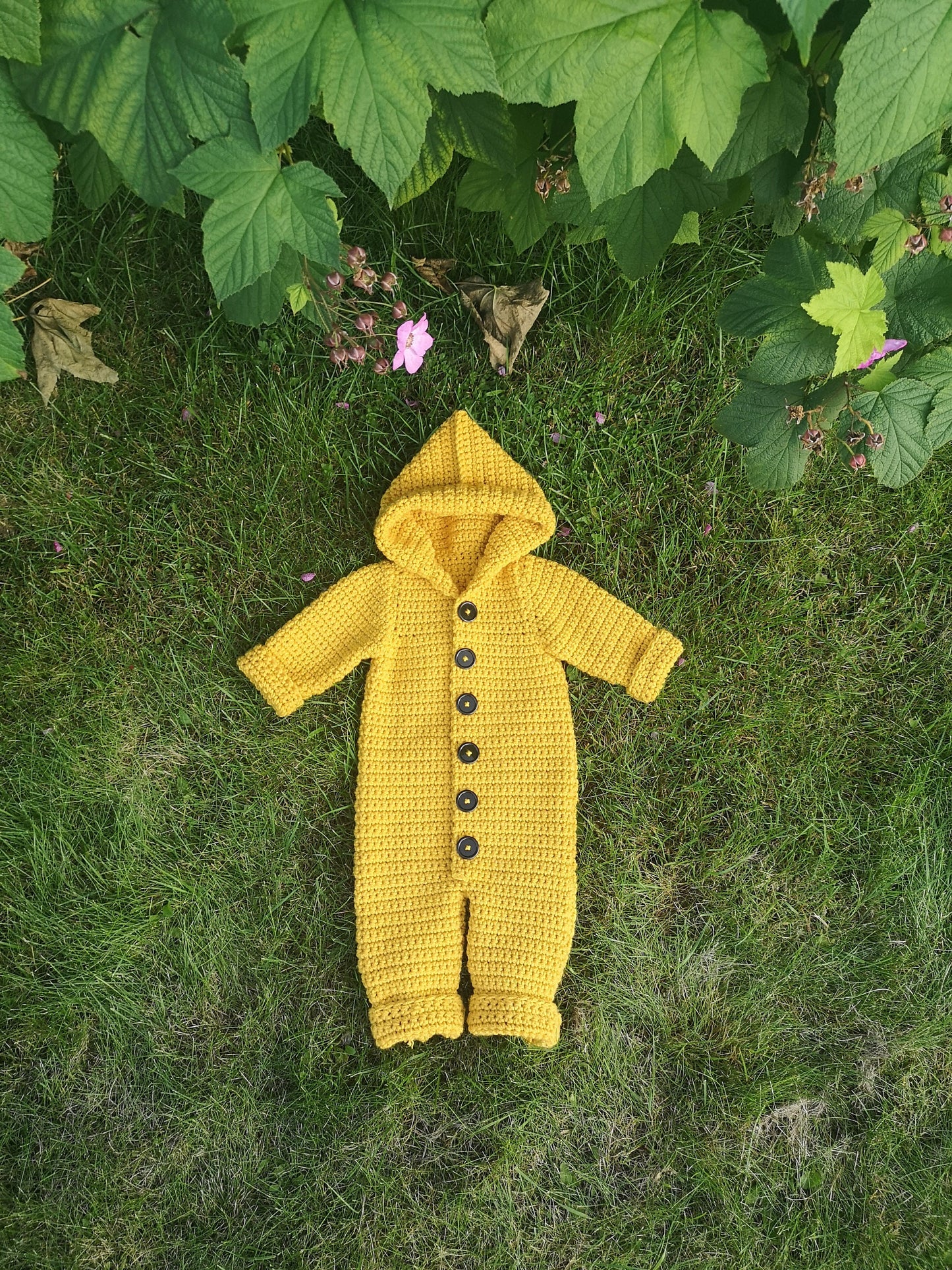 Baby Snowsuit Crochet Pattern PDF