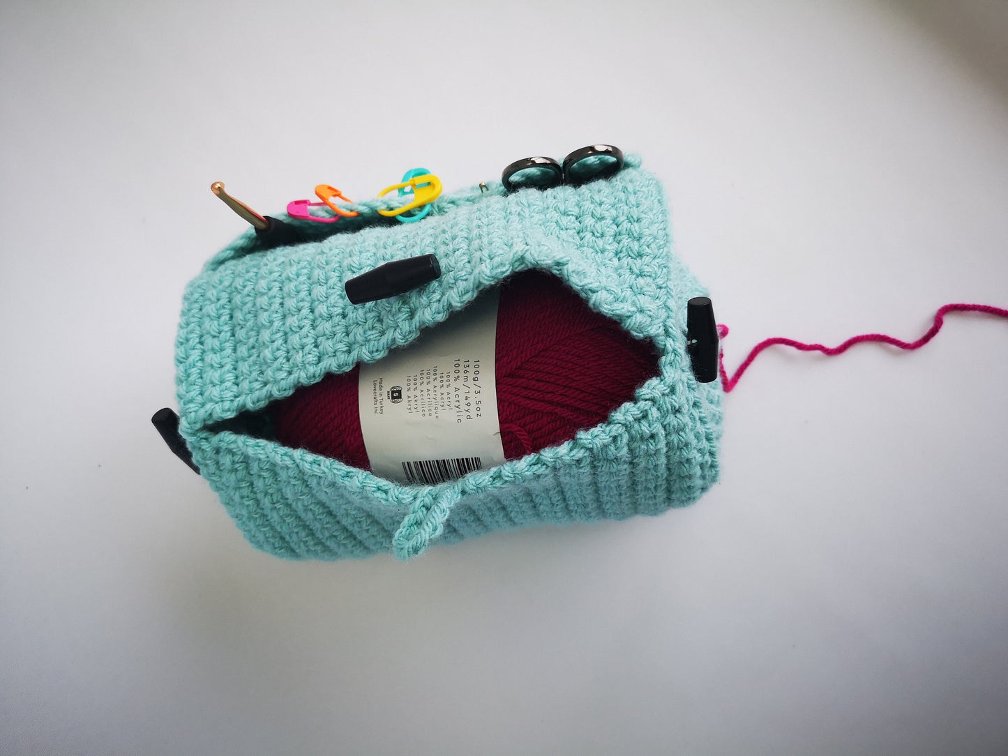 Yarn Buddy Crochet Organizer Pattern PDF