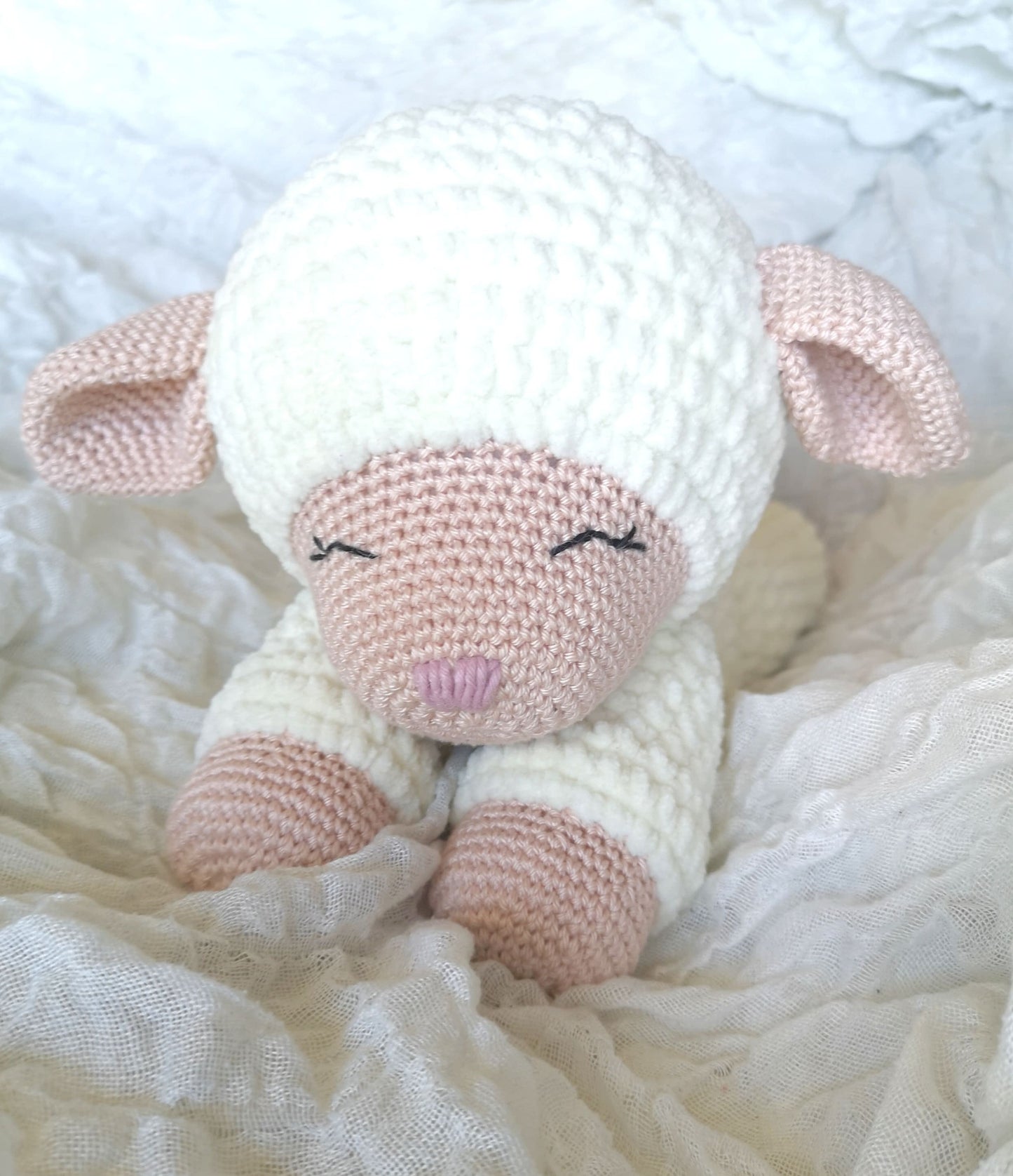 Stuffed Lamb Crochet Pattern PDF