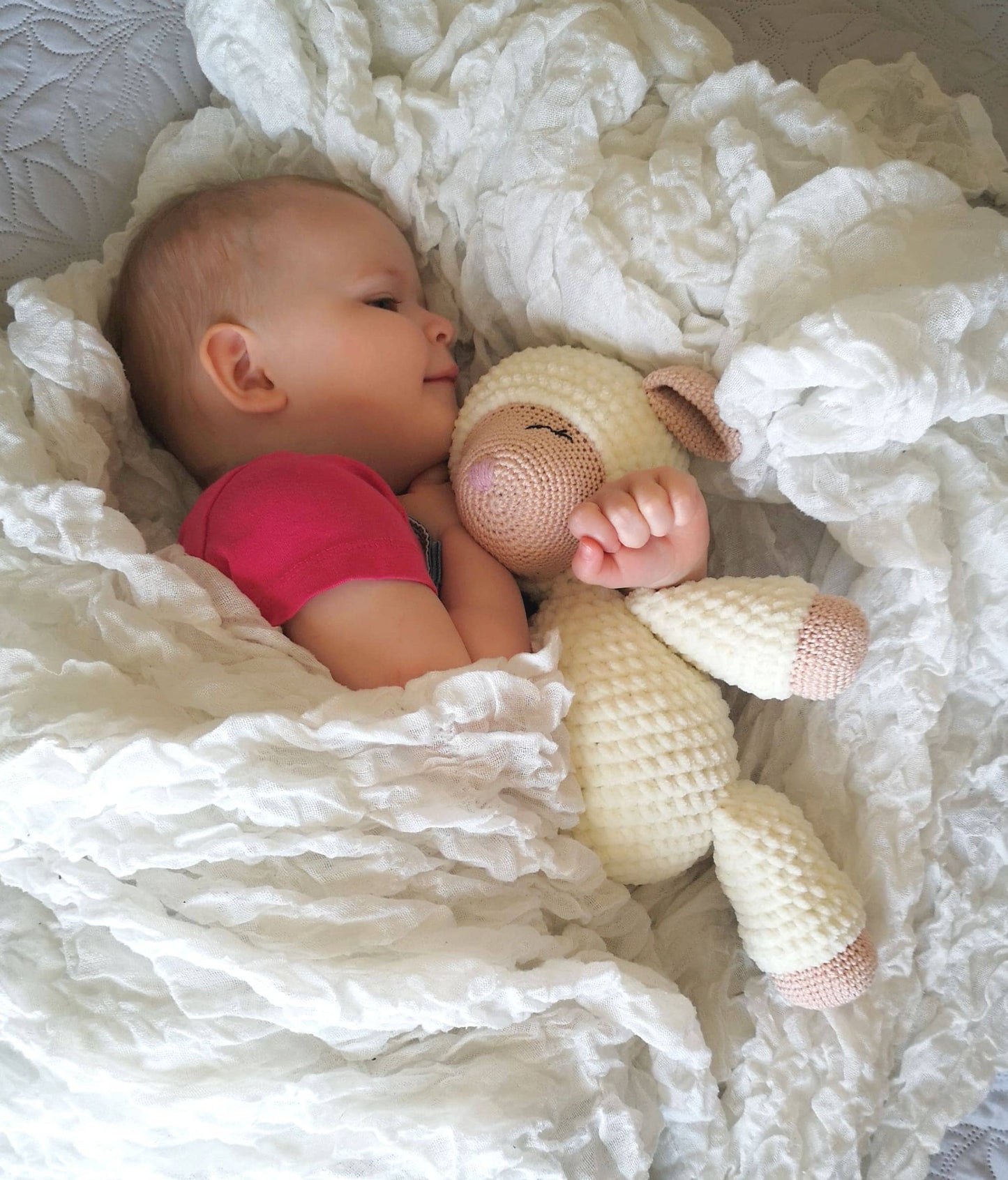 Stuffed Lamb Crochet Pattern PDF