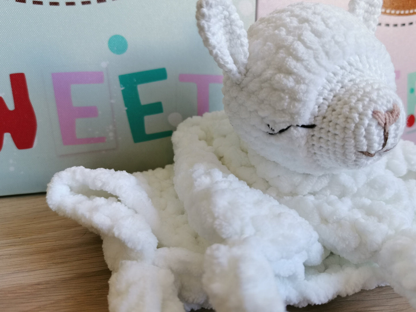 No Drama Baby Llama Lovey Crochet Pattern PDF