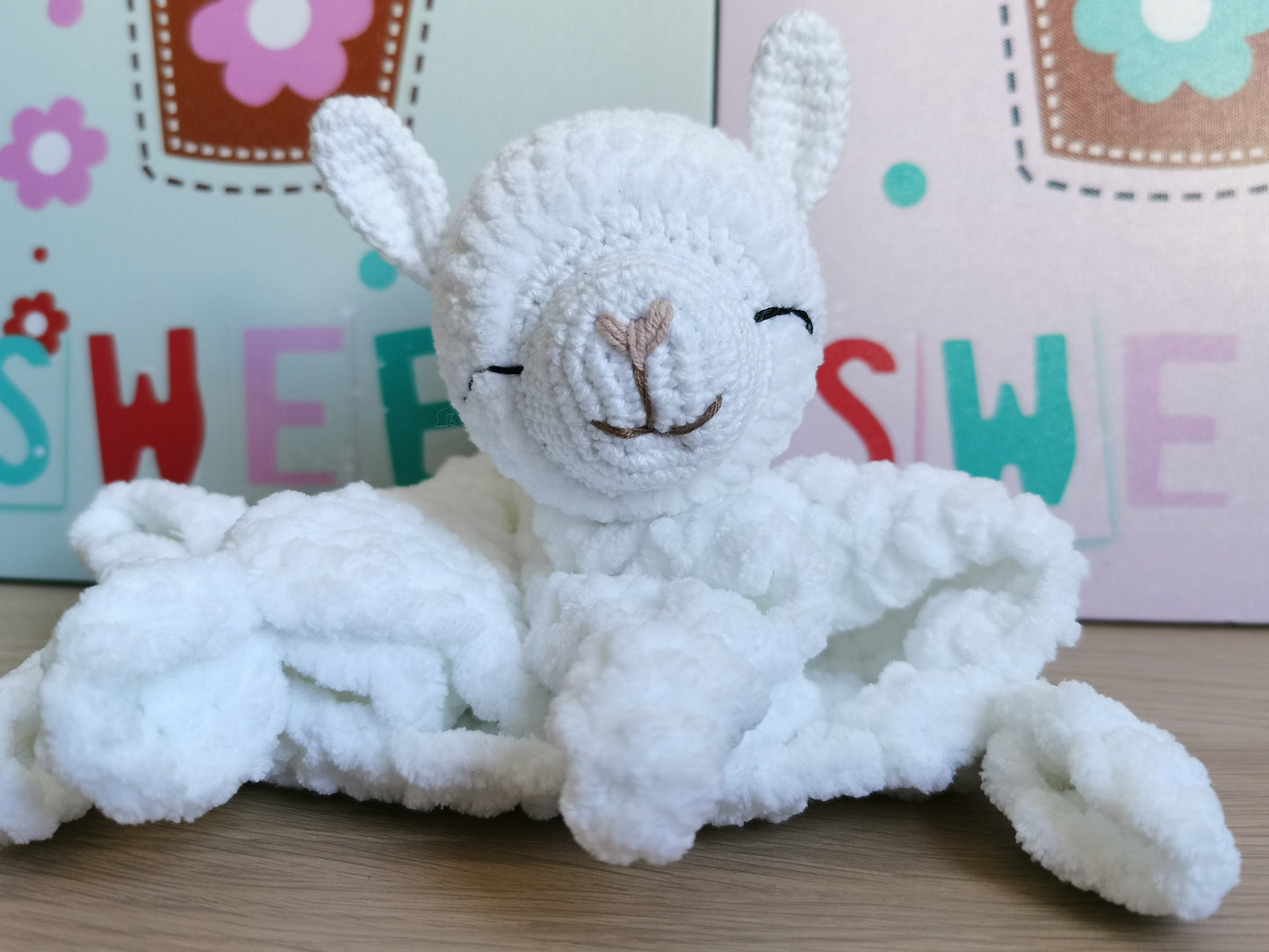 No Drama Baby Llama Lovey Crochet Pattern PDF