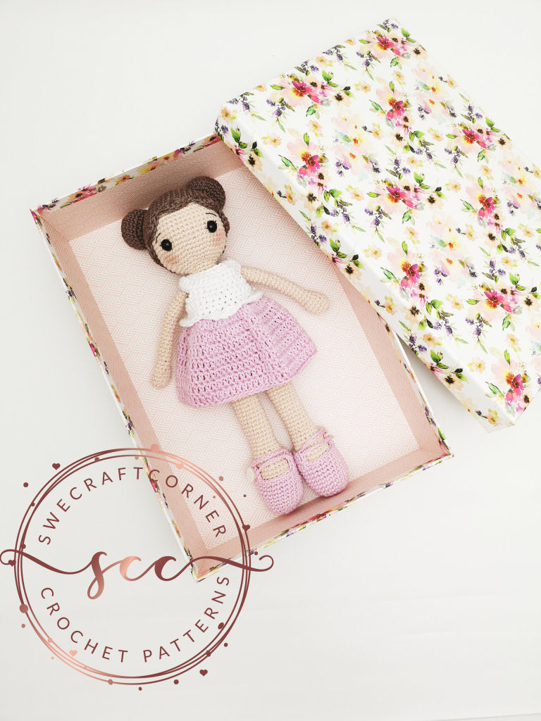 Rosie Amigurumi Crochet Doll Pattern PDF