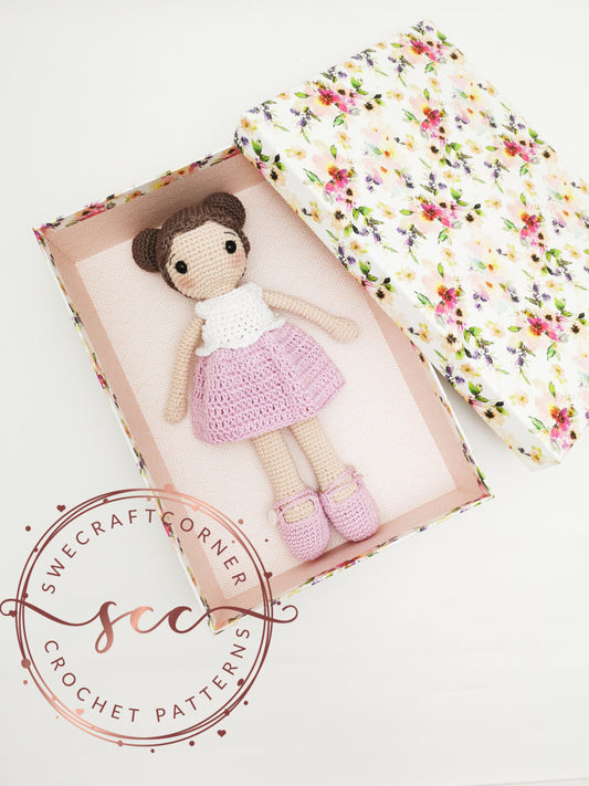 Rosie Amigurumi Crochet Doll Pattern PDF