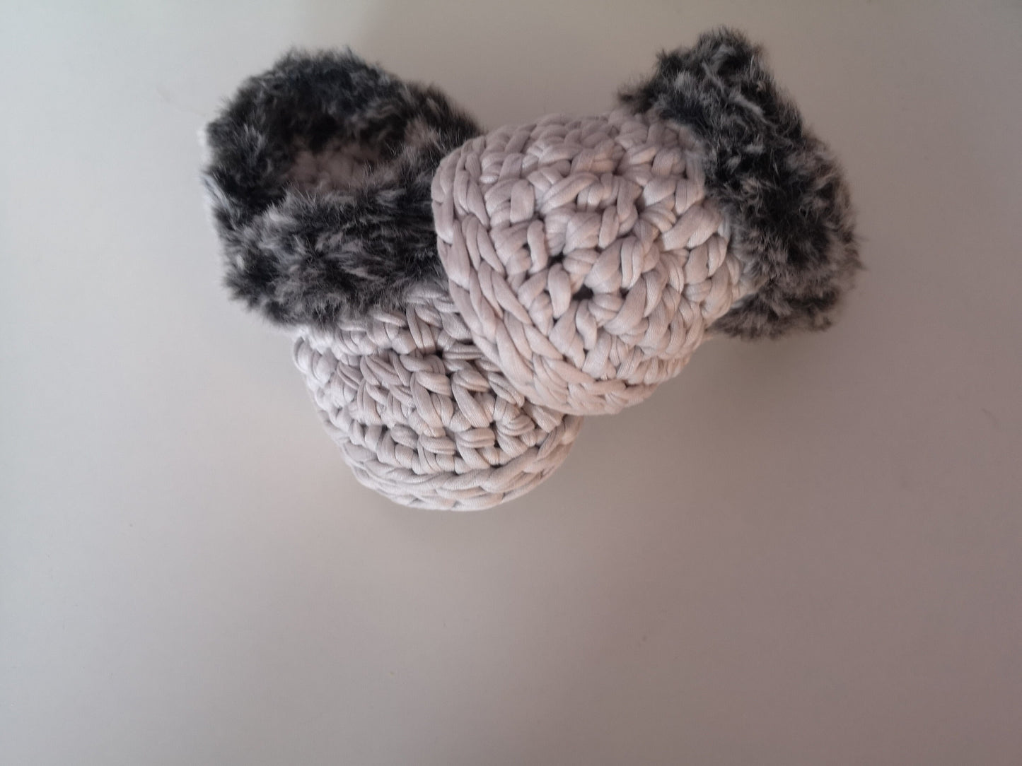 Kids T-Shirt Yarn Slippers Crochet Pattern PDF