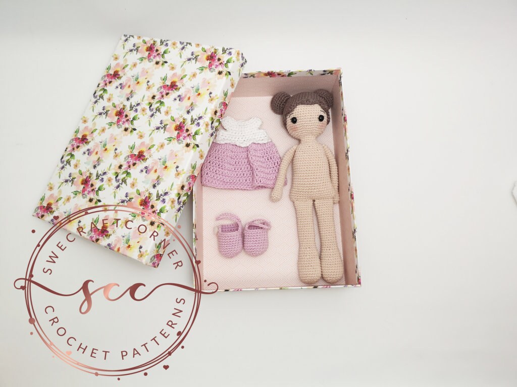 Rosie Amigurumi Crochet Doll Pattern PDF