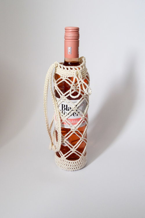 Wine Caddy Crochet Pattern PDF