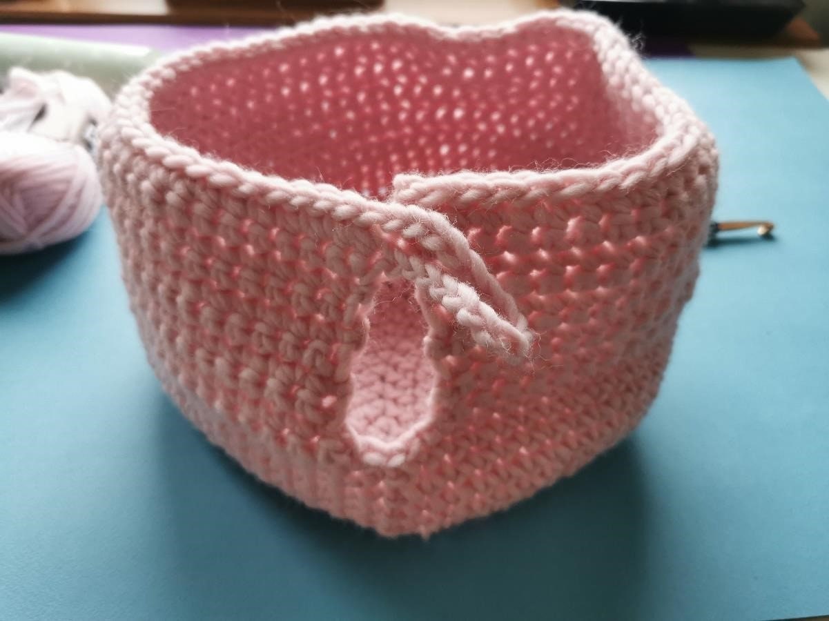 Felted Yarn Bowl Crochet Pattern PDF