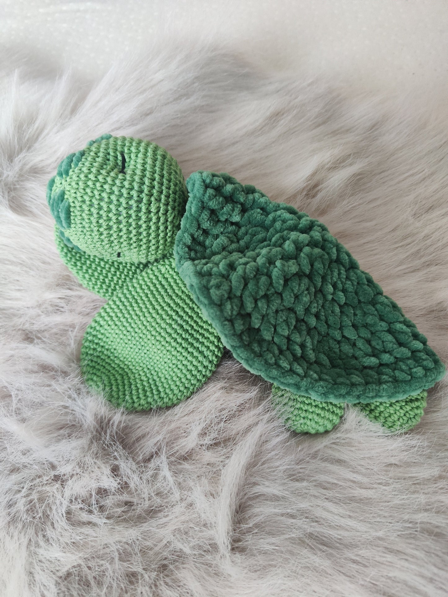 Turtle Baby Lovey Crochet Pattern PDF