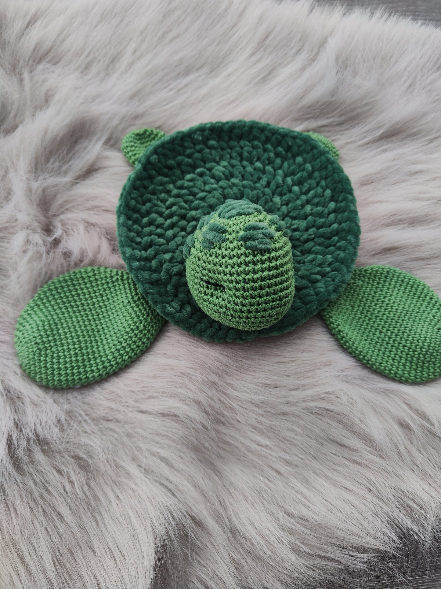 Turtle Baby Lovey Crochet Pattern PDF