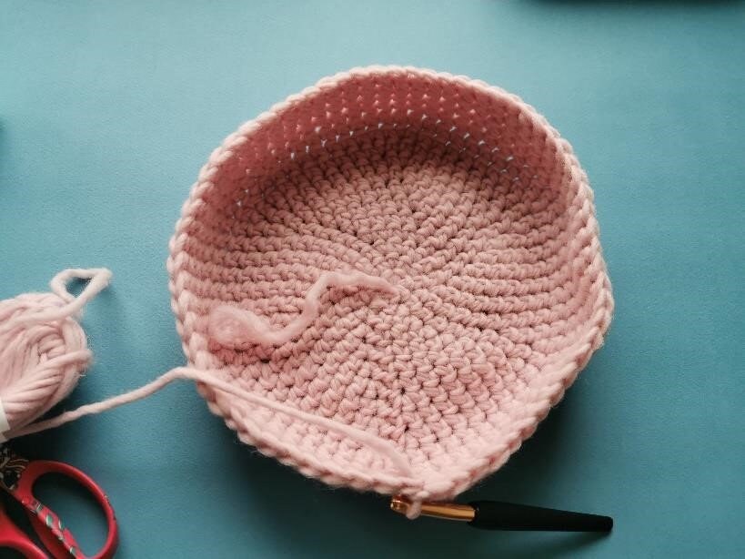 Felted Yarn Bowl Crochet Pattern PDF