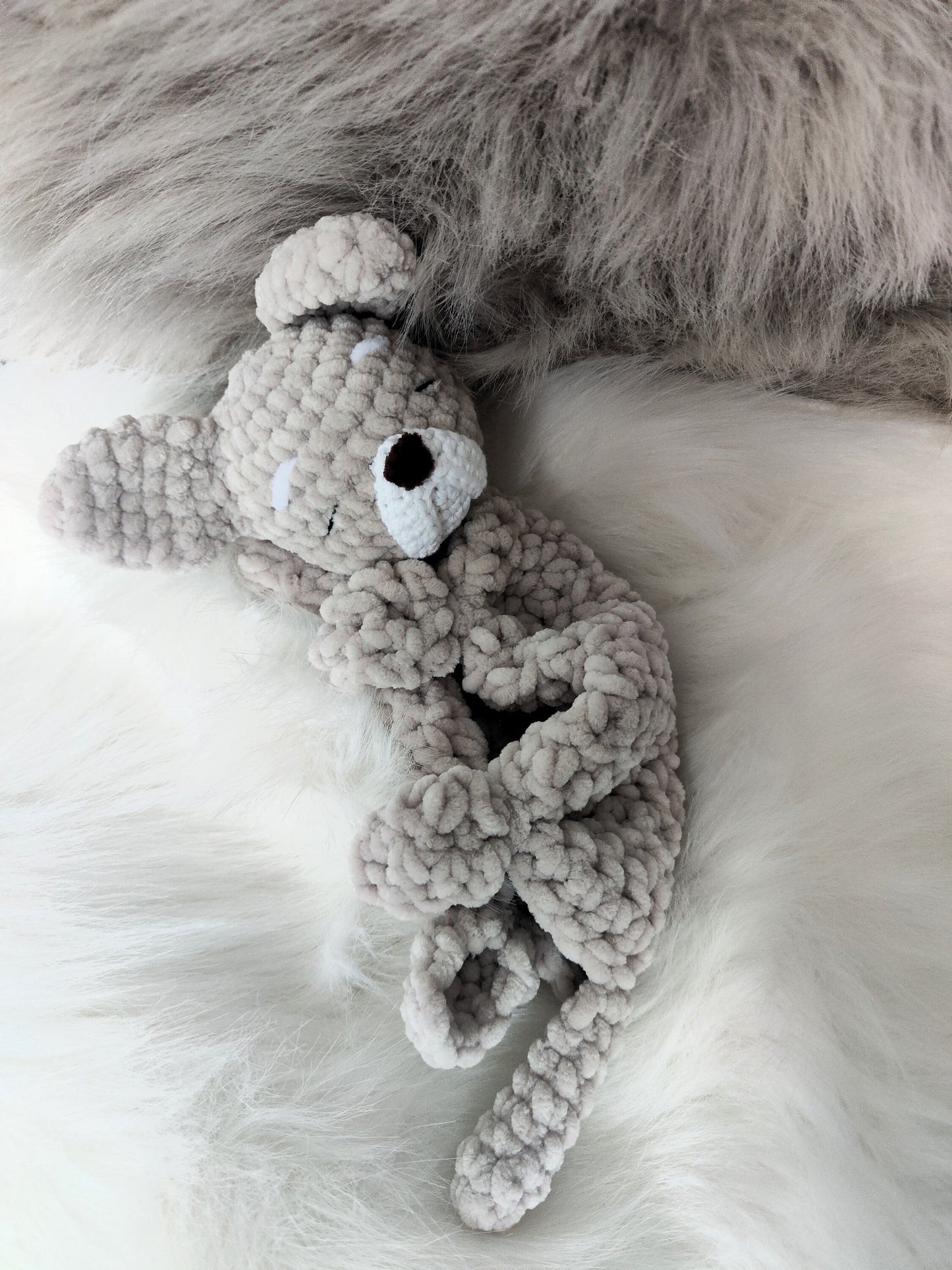 Bulldog Lovey Crochet Pattern PDF