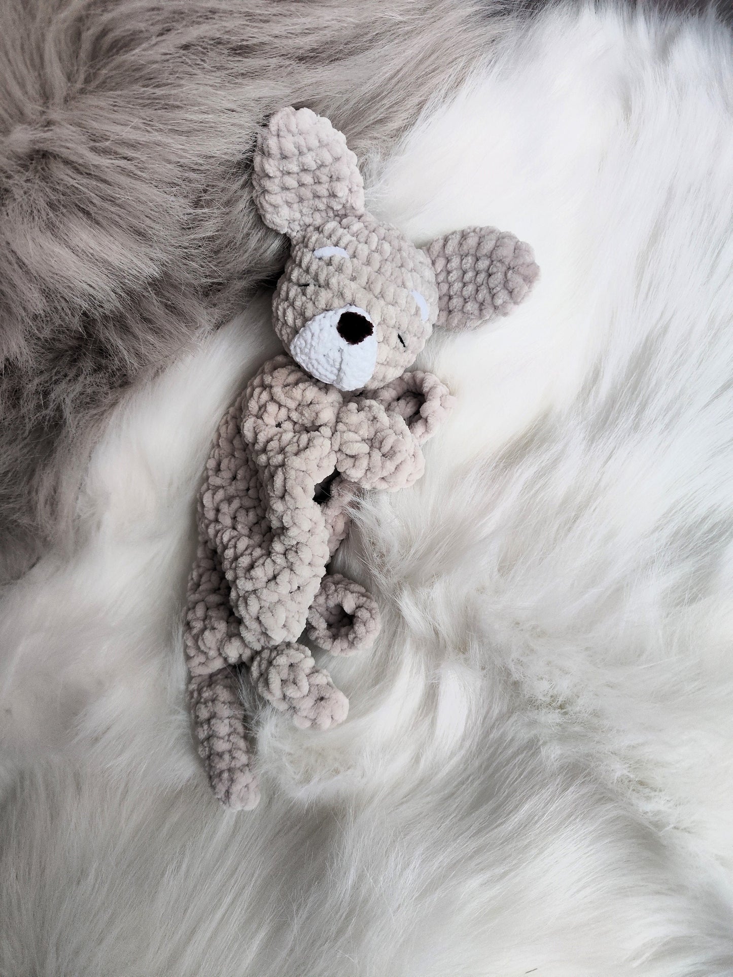 Bulldog Lovey Crochet Pattern PDF