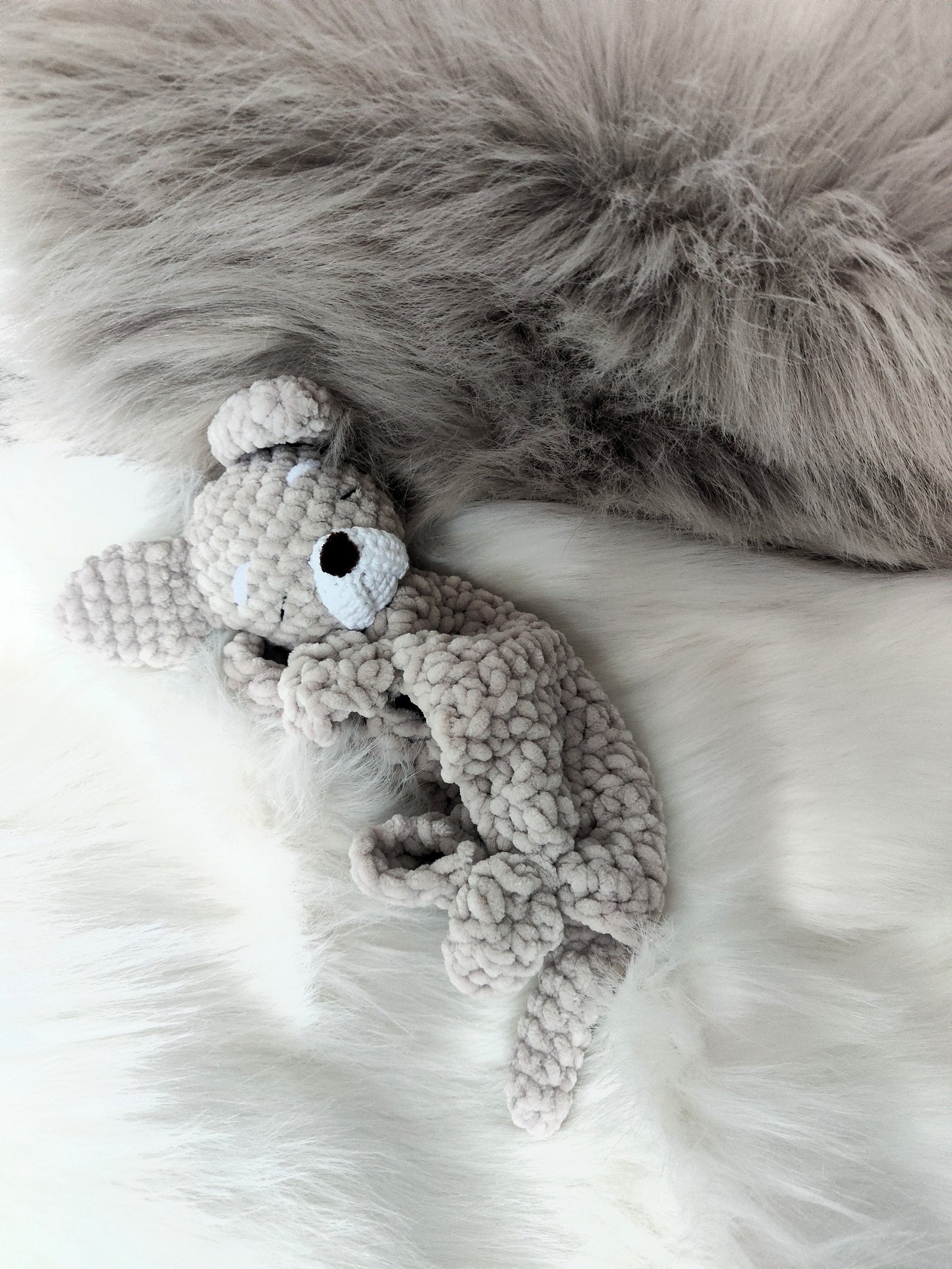Bulldog Lovey Crochet Pattern PDF