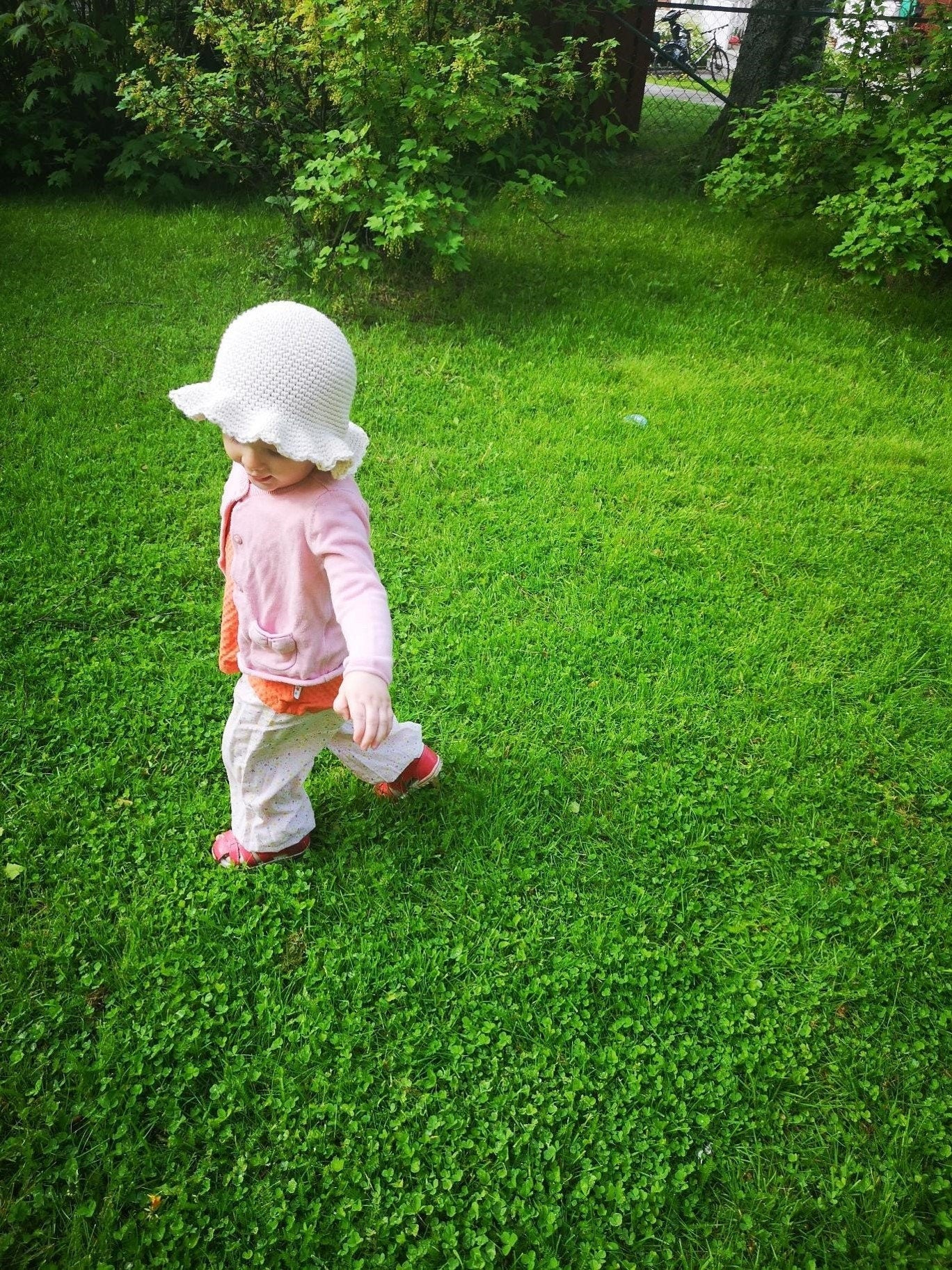 Kids Sunhat Crochet Pattern PDF