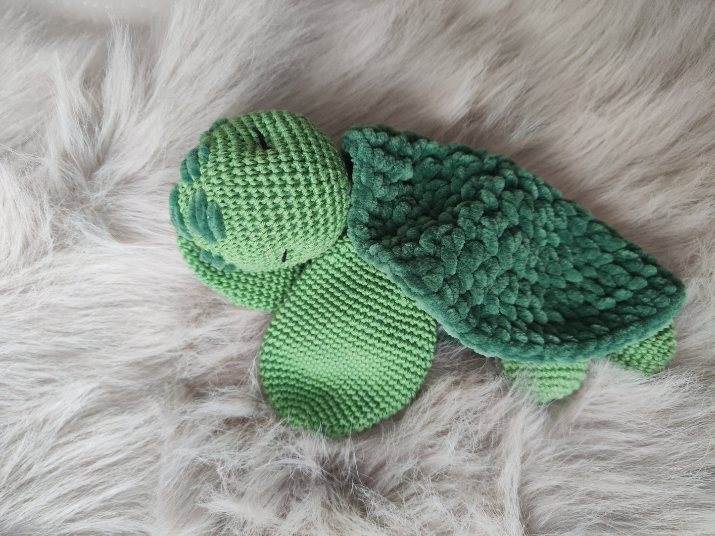 Turtle Baby Lovey Crochet Pattern PDF