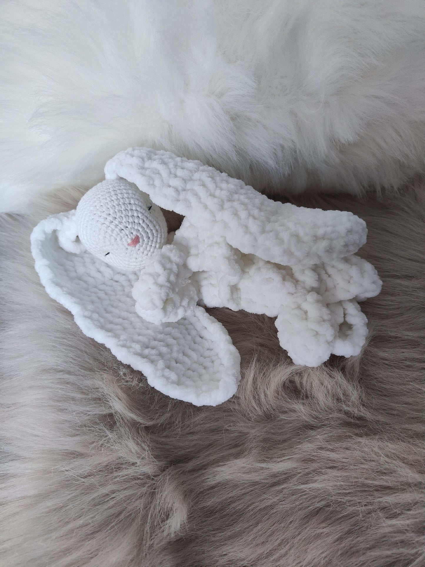 Bunny Baby Lovey Crochet Pattern PDF