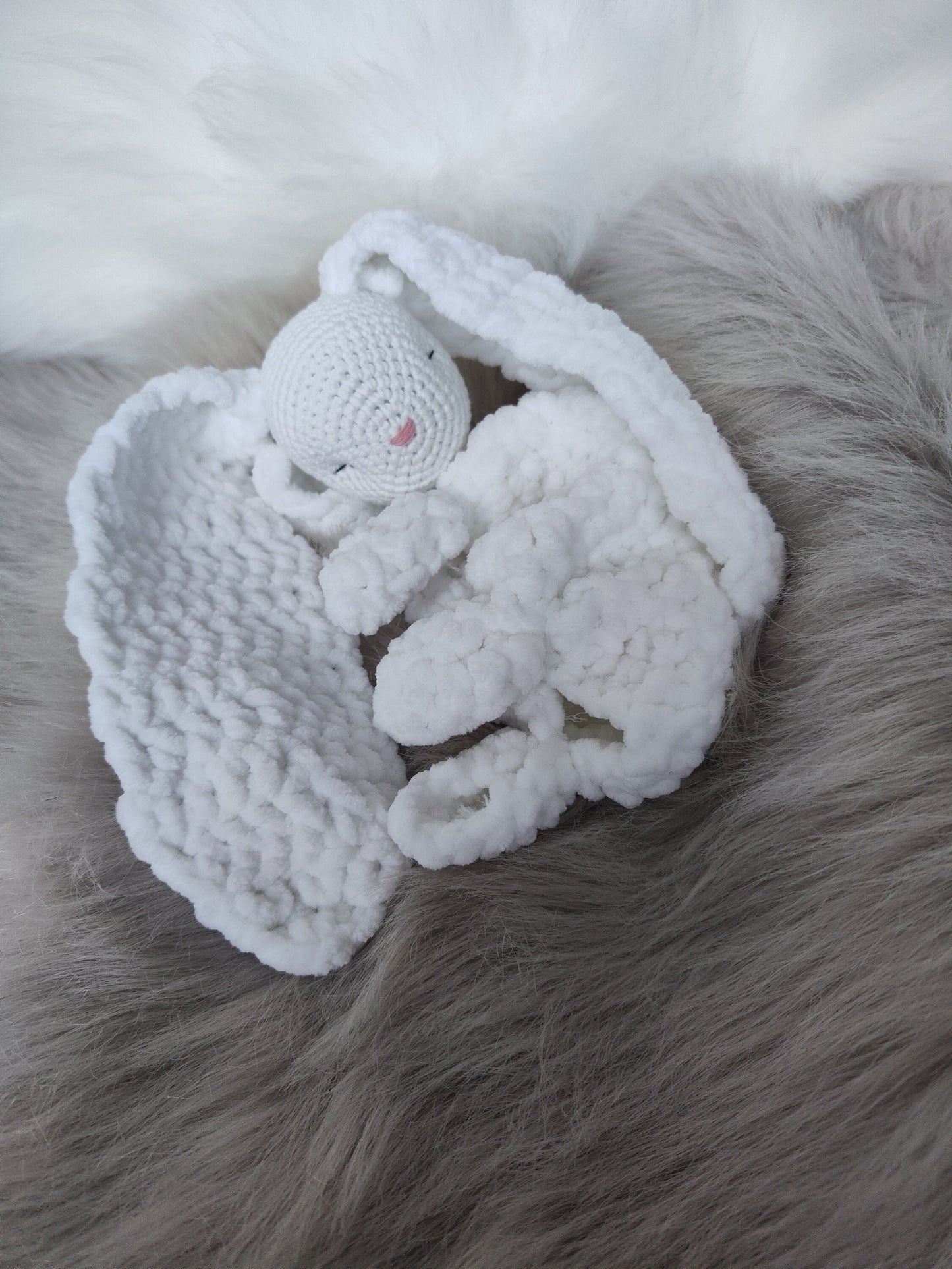 Bunny Baby Lovey Crochet Pattern PDF