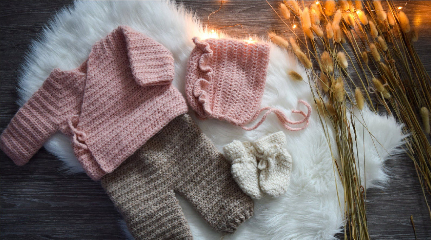 Baby Socks Crochet Pattern PDF