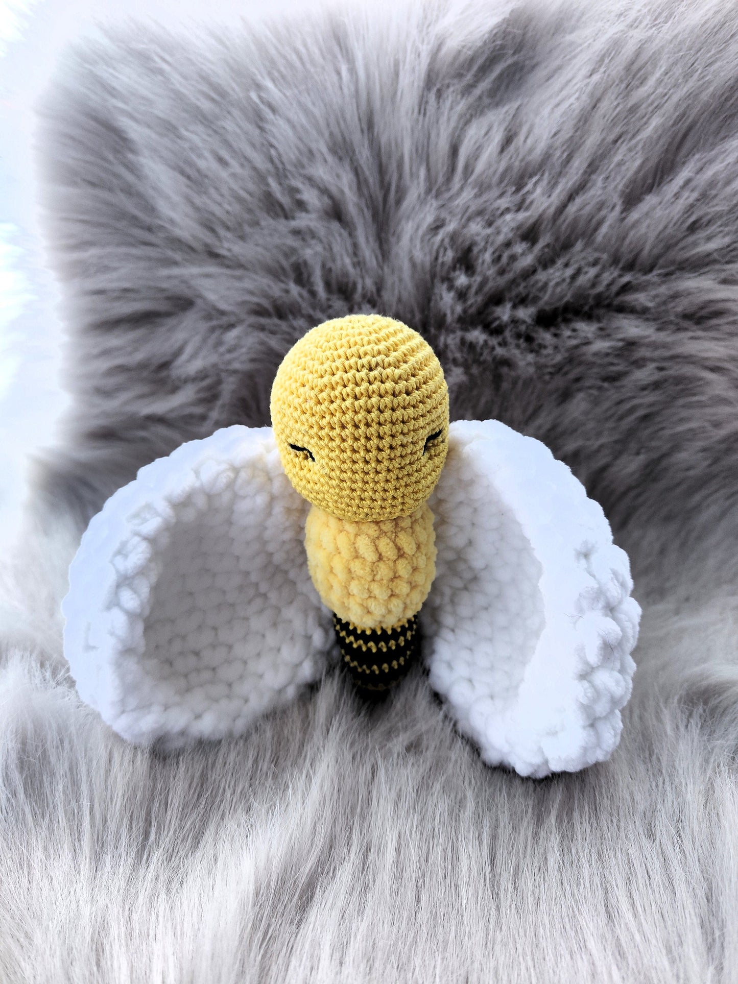 Bee Baby Lovey Crochet Pattern PDF