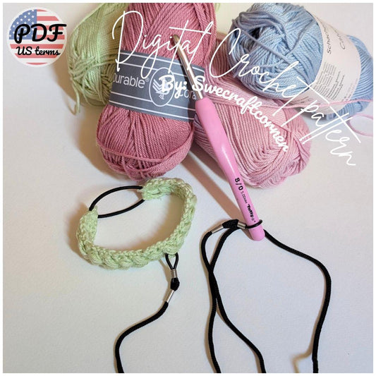 Crochet Hook Bracelet Pattern PDF