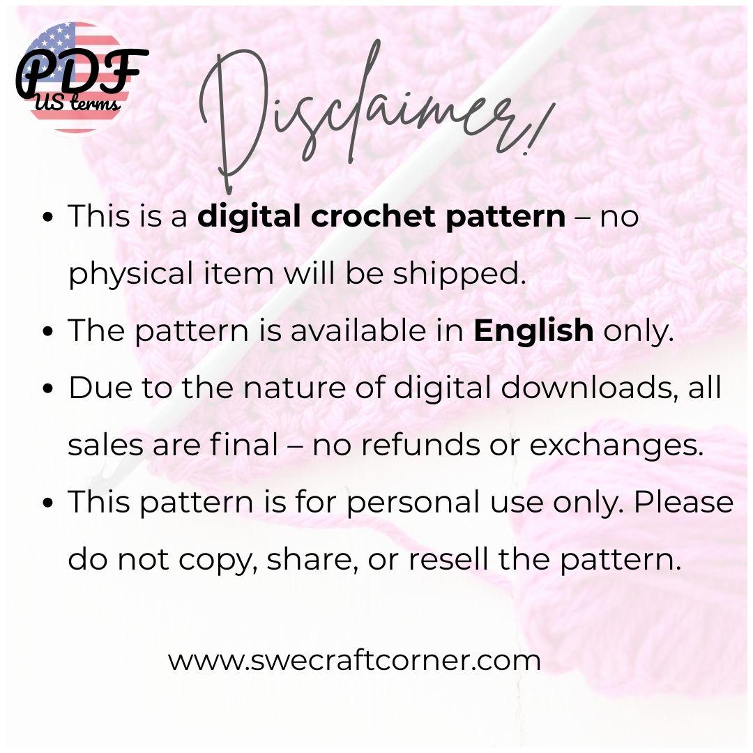 Crochet Hook Bracelet Pattern PDF