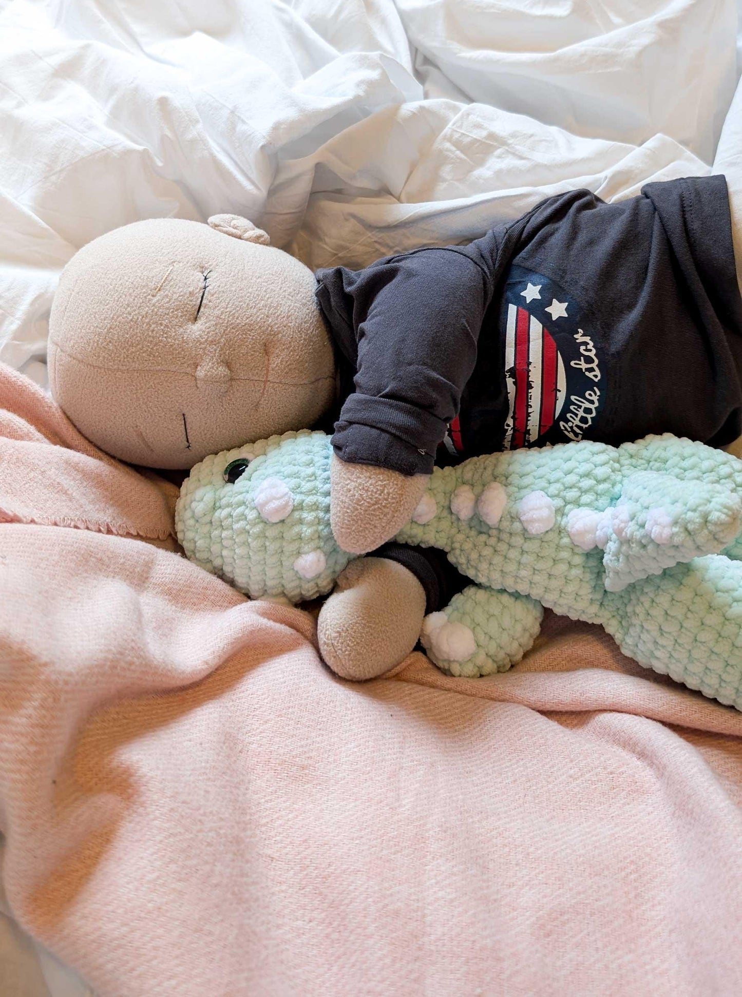 Dinosaur Lovey Crochet Pattern PDF
