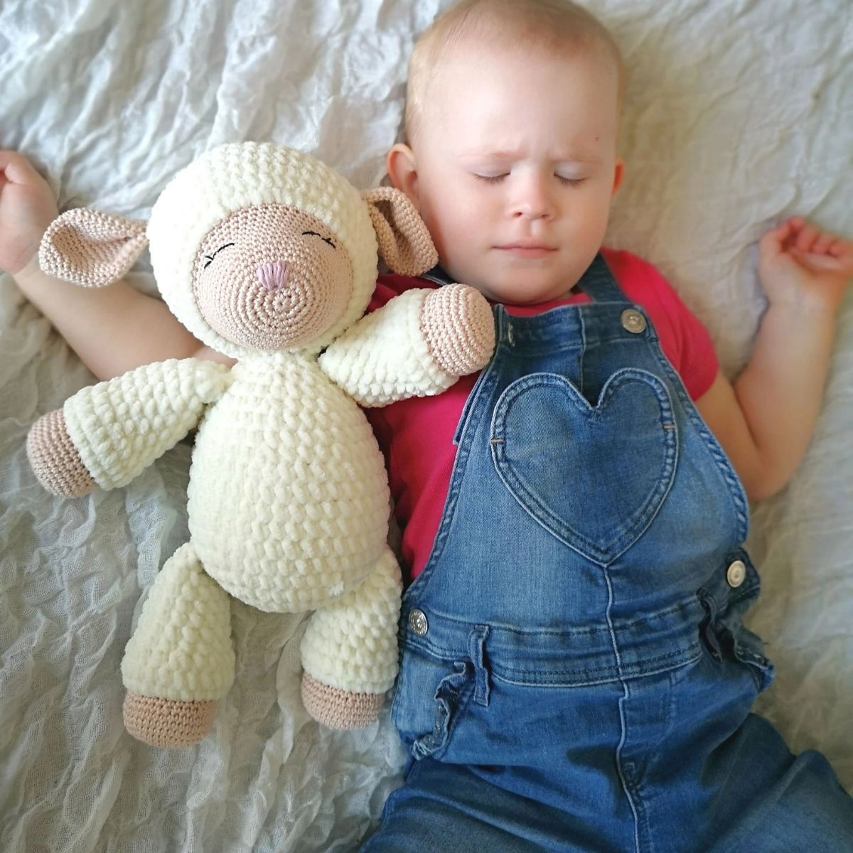 Stuffed Lamb Crochet Pattern PDF
